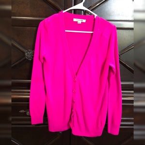 Hot Pink Cardigan